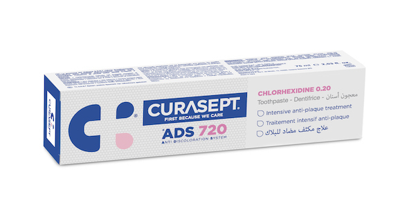 CURASEPT Gel-Tandpasta 0,20% chx- 75 ml
